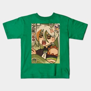 Grass Type Miku! Kids T-Shirt